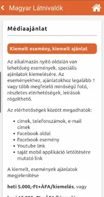 Magyar Látnivalók android App screenshot 0