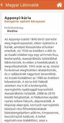 Magyar Látnivalók android App screenshot 1