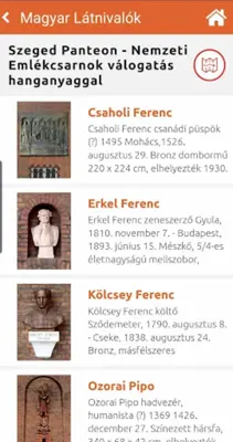 Magyar Látnivalók android App screenshot 2