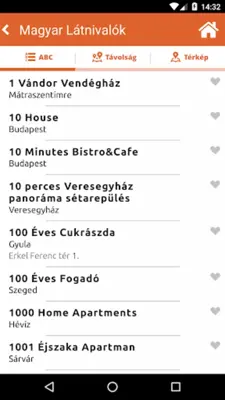 Magyar Látnivalók android App screenshot 8